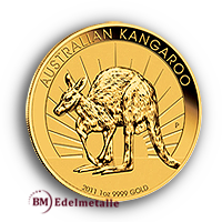 Australien Kangaroo/Nugget 2011 Gold