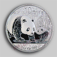 China Panda 2011 Silber