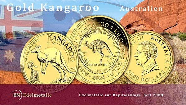 Australien Kangaroo Gold