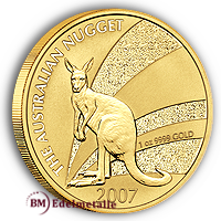 Australien Kangaroo/Nugget 2007 Gold