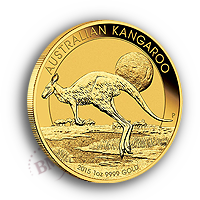 Australien Kangaroo/Nugget 2015 Gold