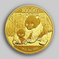 China Panda 2012 Gold