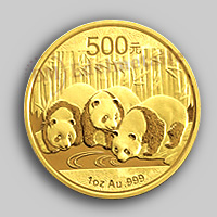 China Panda 2013 Gold