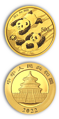 China Gold Panda 2022