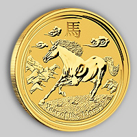 Lunar II - Pferd 2014 Gold