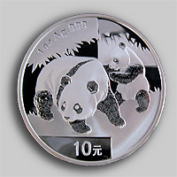 China Panda 2008 Silber