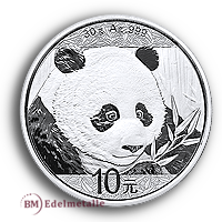 China Panda 2018 Silber
