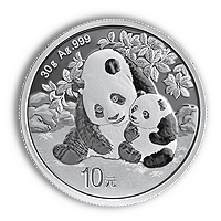 China Panda 2024 Silber
