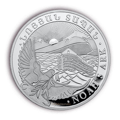 Silber Arche Noah 2024 Wertseite