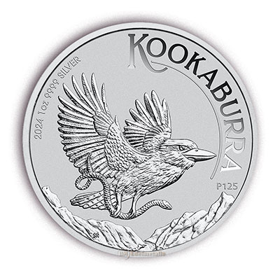 Silber Kookaburra 2024